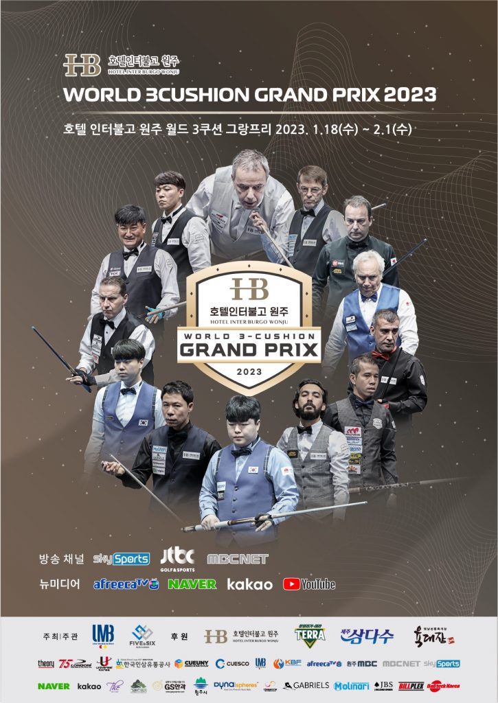 World 3cushion Grand Prix 2023 Korean